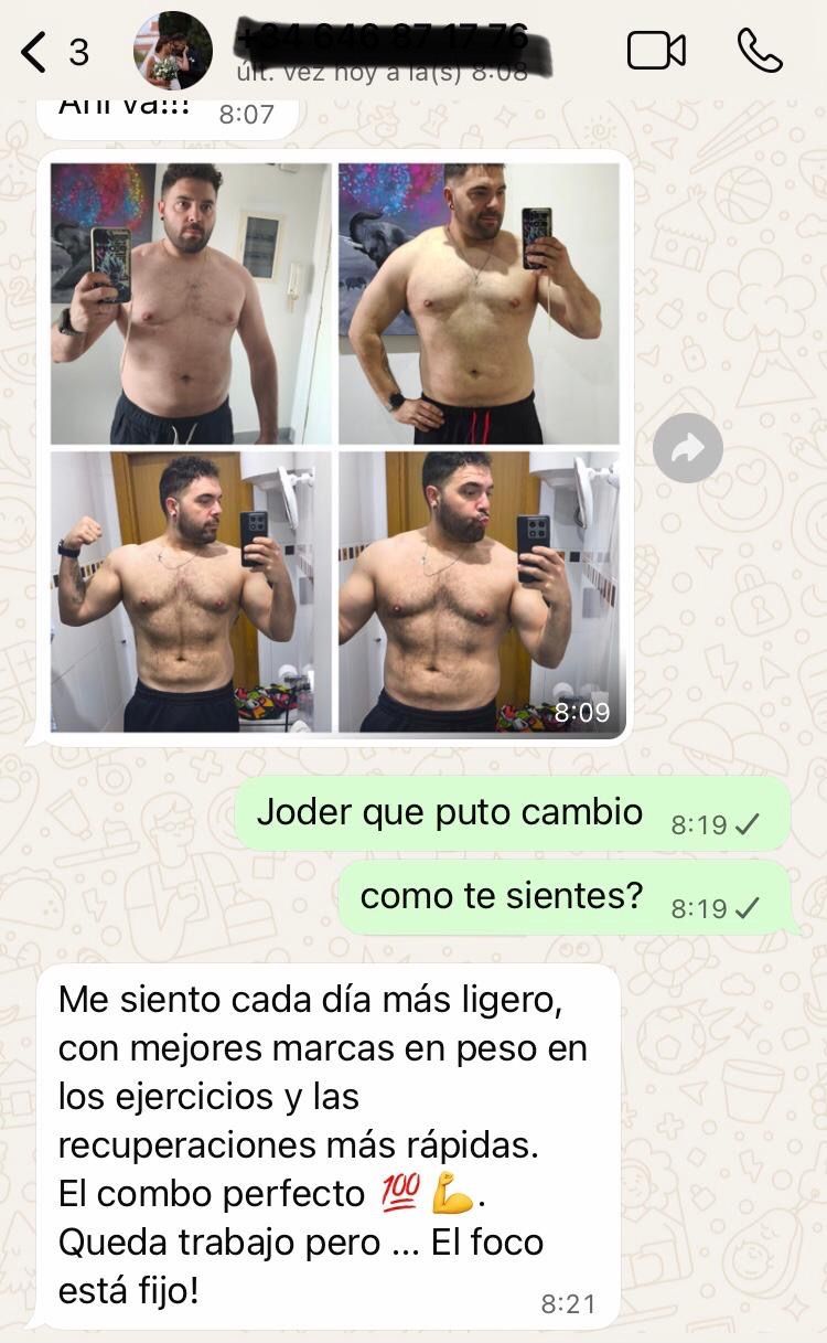 Mensaje de cliente: cada día más ligero, mejores marcas y recuperaciones
